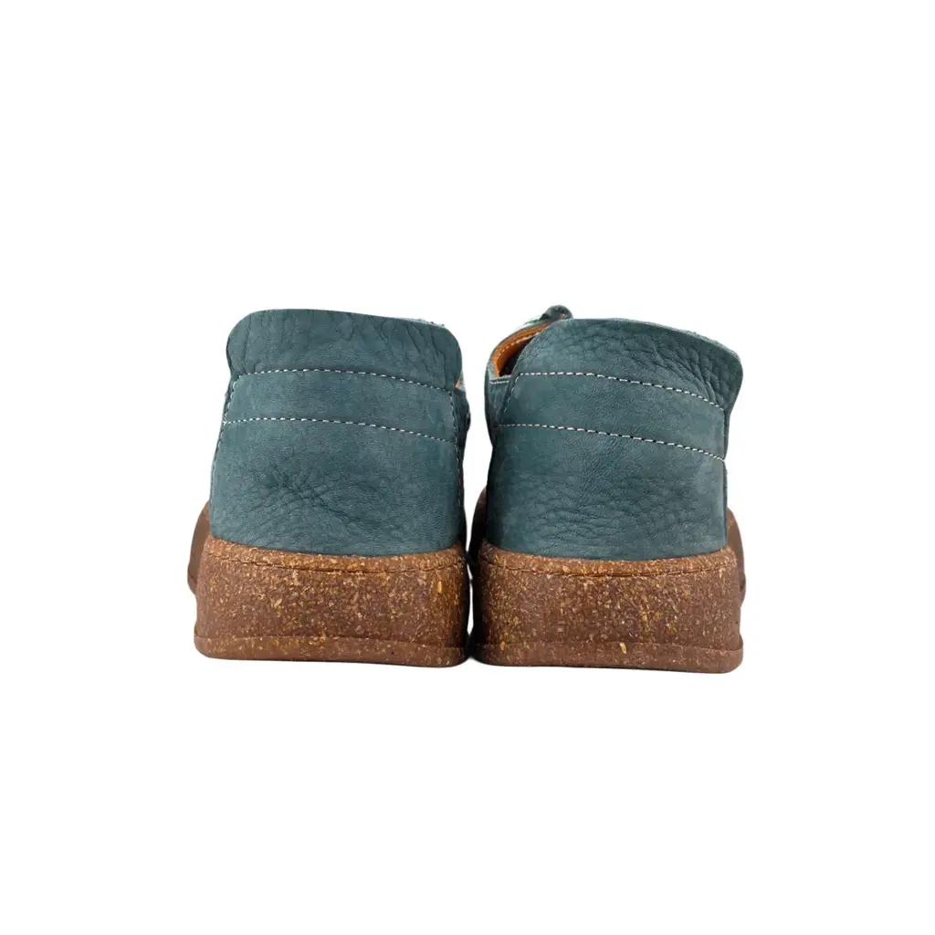 Półbuty skórzane RAVINI 241094 nubuck - zdjęcie 5