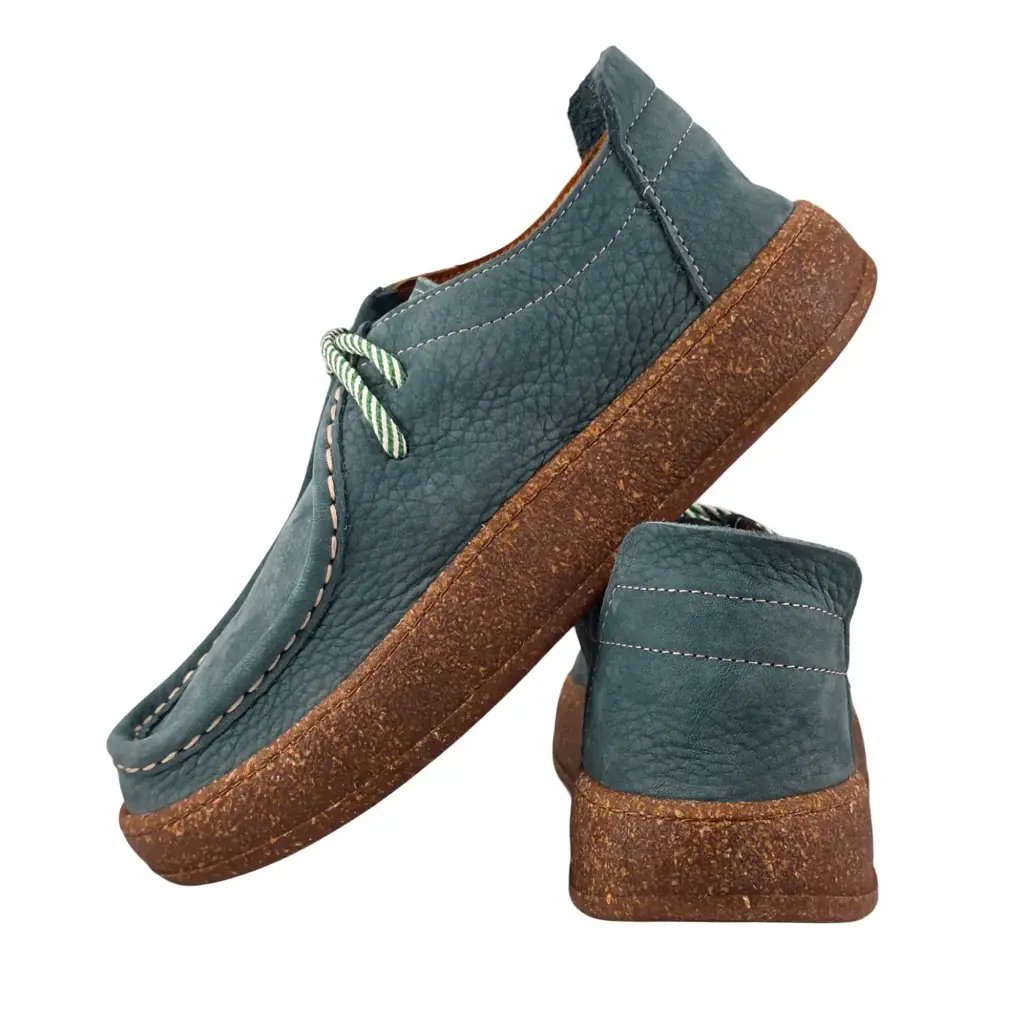 Półbuty skórzane RAVINI 241094 nubuck - zdjęcie 6