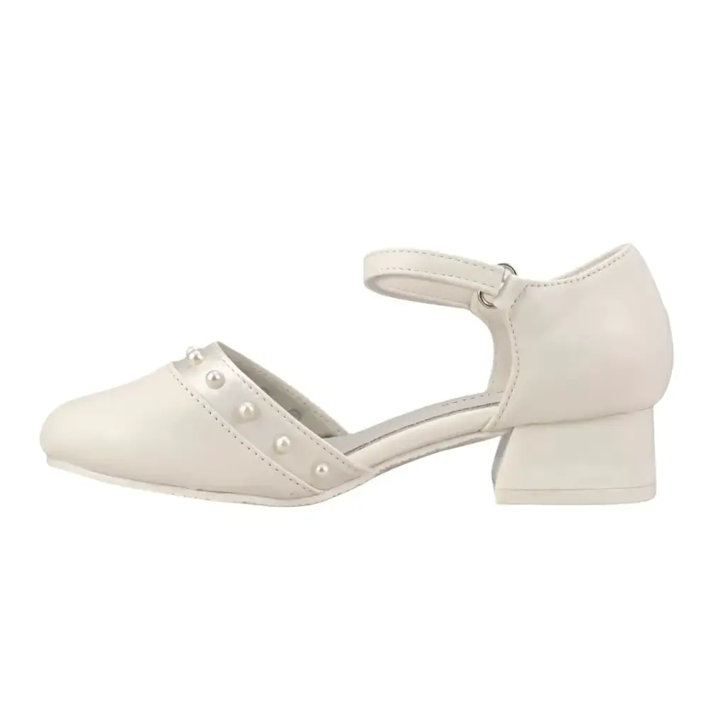 Buty komunijne na obcasie WOJTYŁKO 5B26411 - zdjęcie 2