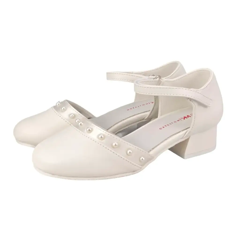 Buty komunijne na obcasie WOJTYŁKO 5B26411 - zdjęcie 3